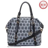 michael kors bedford bowling medium grijs boekentassen Outlet Tilburg tx7t6621